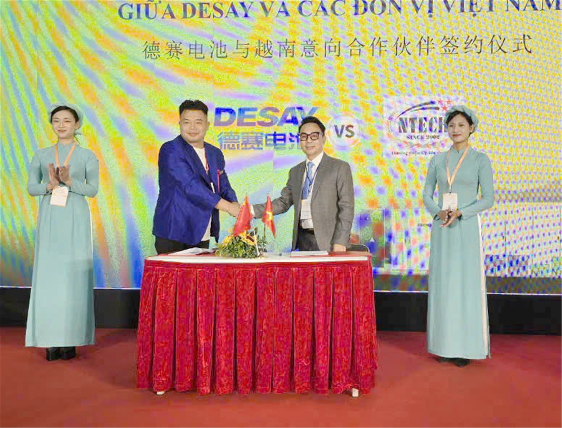 NTECH và Desay Ký kết Hợp tác Chiến lược: Mở ra Kỷ nguyên Mới cho Giải pháp Lưu trữ Năng lượng tại Việt Nam