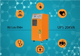 NGUỒN ĐIỆN ĐỐI VỚI NGÀNH Y TẾ - BỘ LƯU ĐIỆN UPS 20KVA MAKELSAN