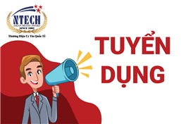 THÔNG BÁO TUYỂN DỤNG 2023 - VỊ TRÍ KỸ THUẬT VIÊN NGÀNH ĐIỆN, ĐIỆN TỬ